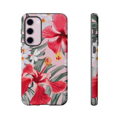 Pua | Pink Hibiscus Floral Case