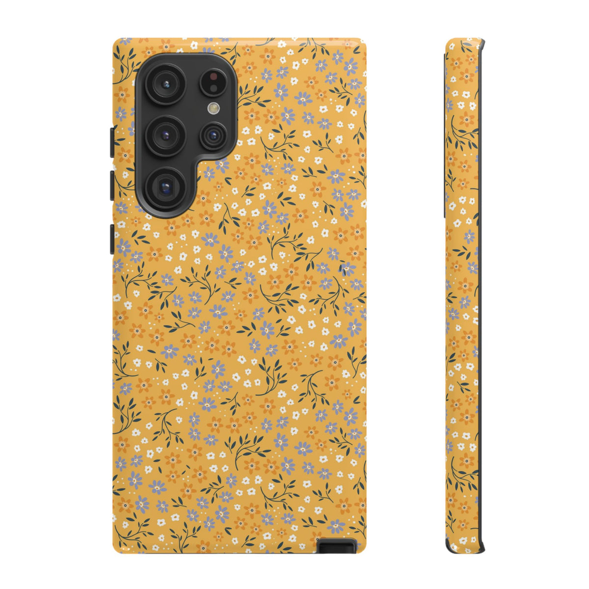 Sunny Side | Yellow Floral Galaxy Case