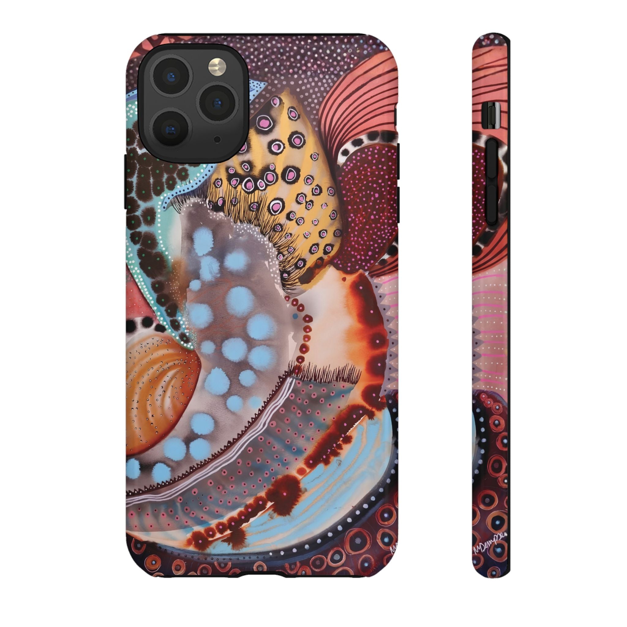 Ocean Echo | Abstract Sea Life iPhone Case
