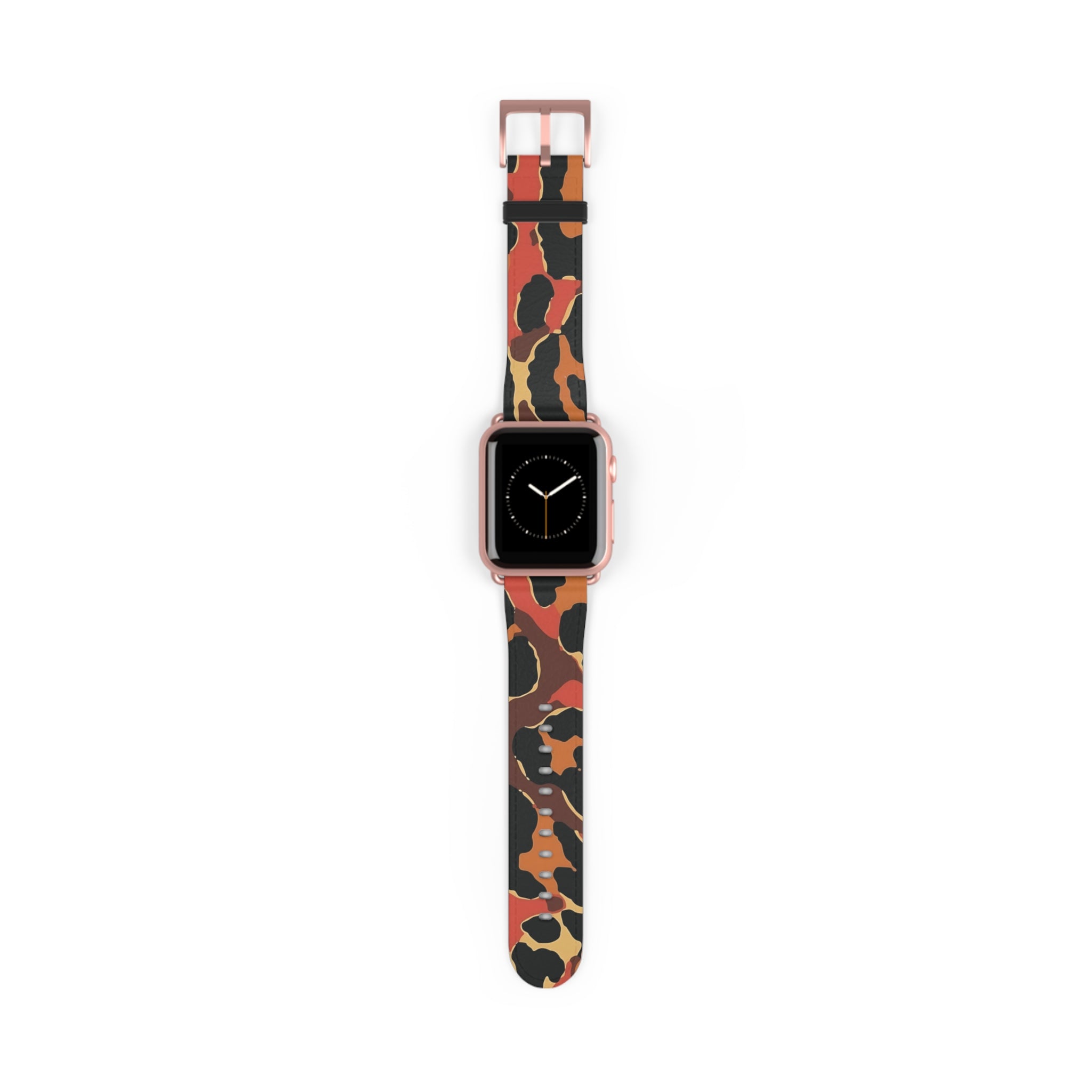 Abstract Leopard Apple Watch Band