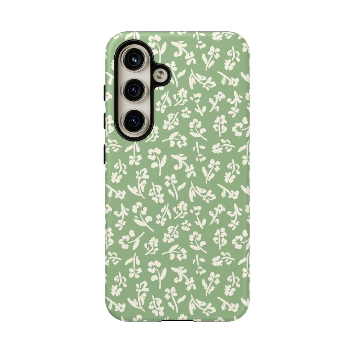 Little Things | Sage Green Ditsy Floral Galaxy Case