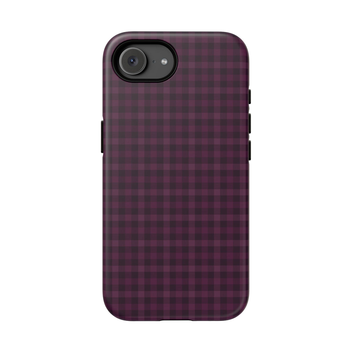 Plum Crush | Purple Plaid iPhone Case