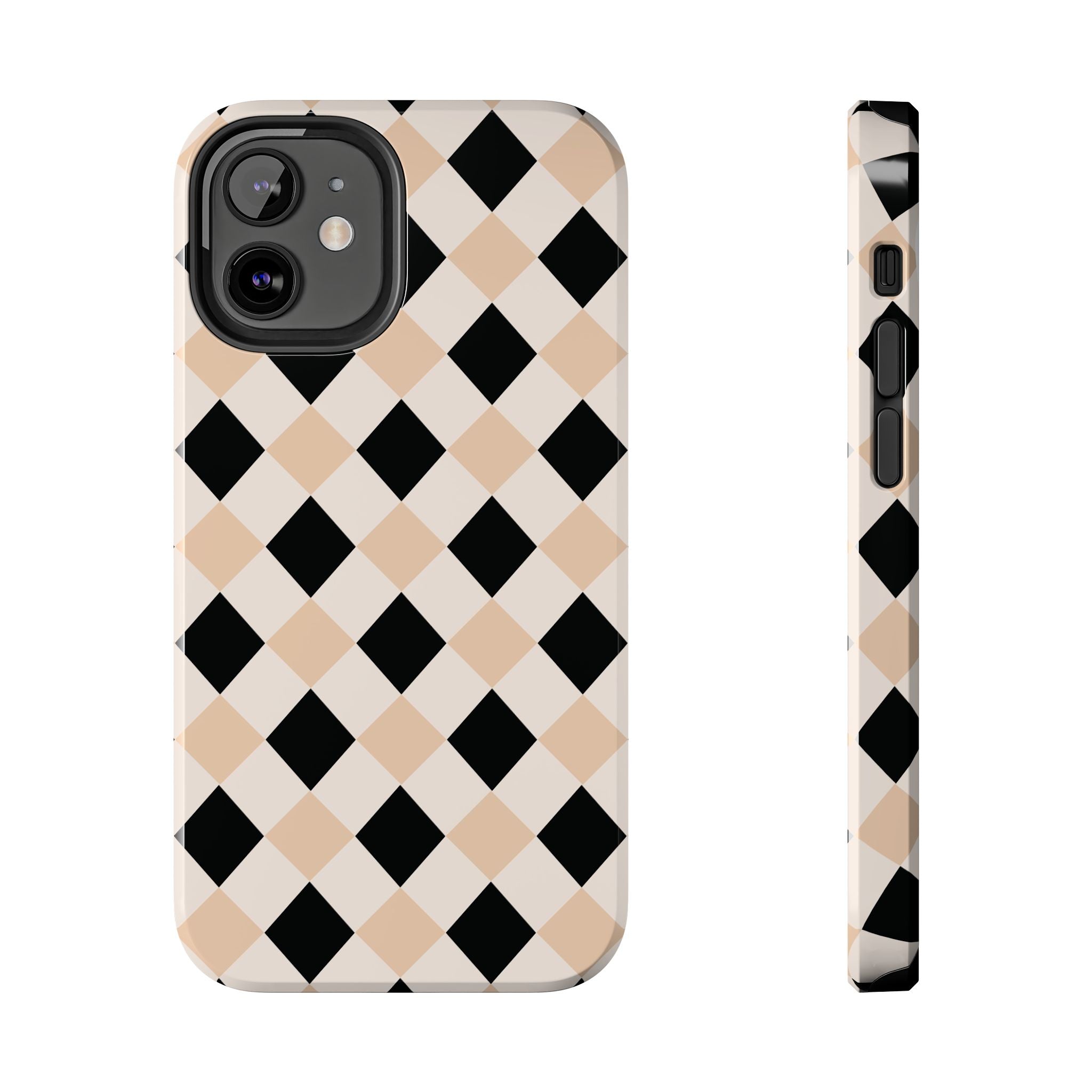In Check Checkered iPhone Case