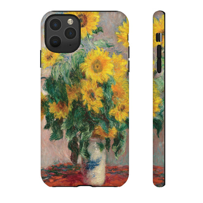 Bouquet of Sunflowers | Claude Monet Art Case