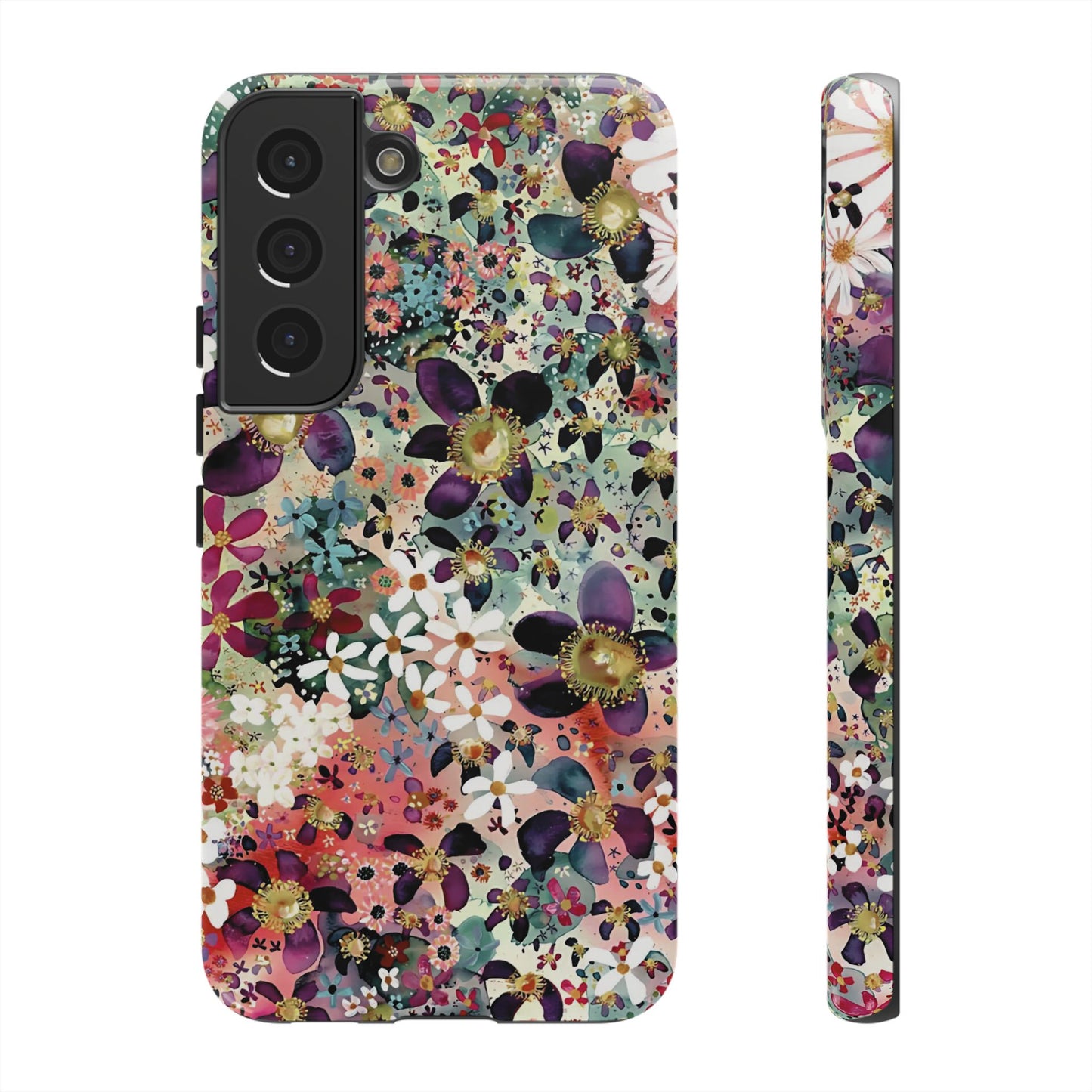 Flower Bomb | Colorful Floral Galaxy Case