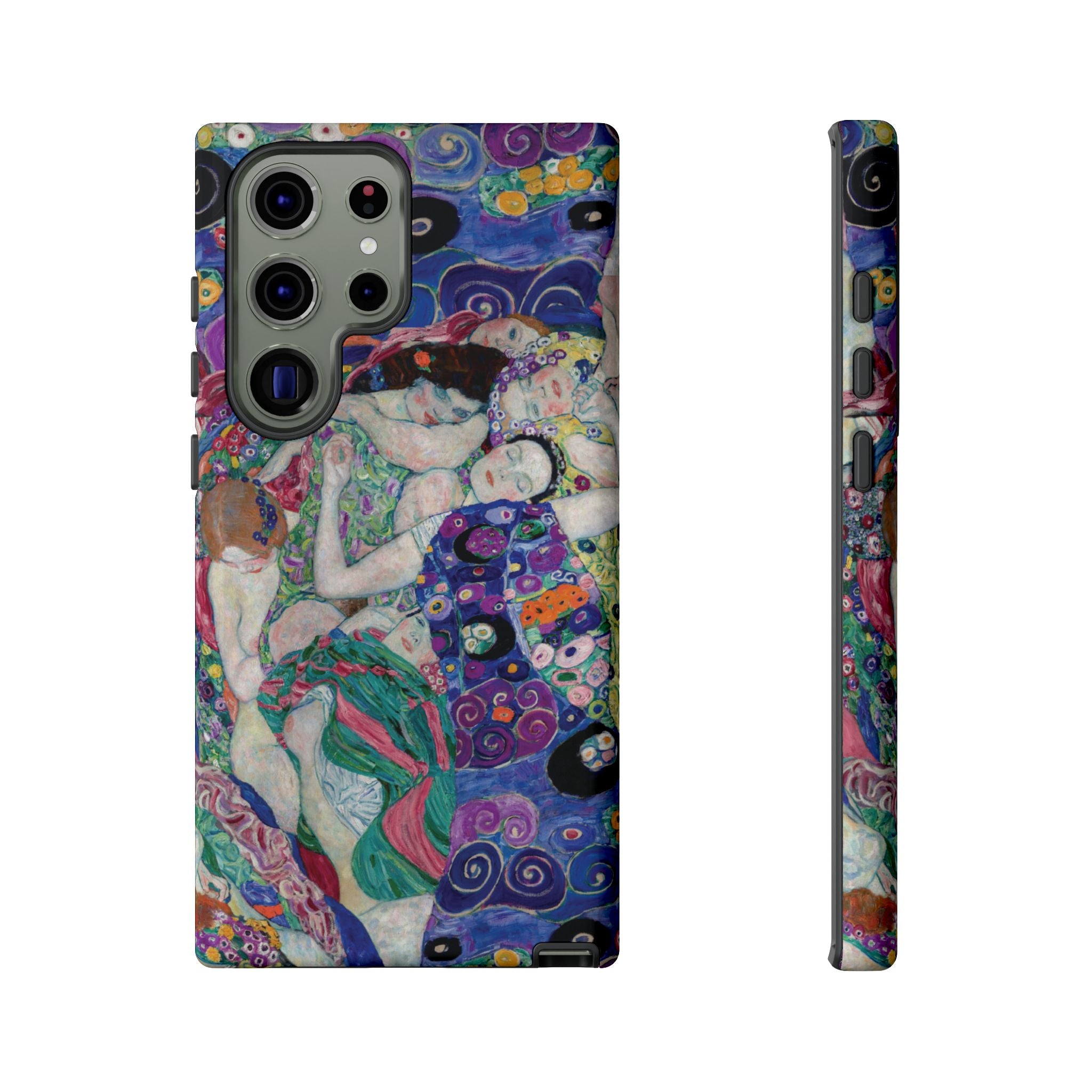 The Maiden Klimt Collage Galaxy Case