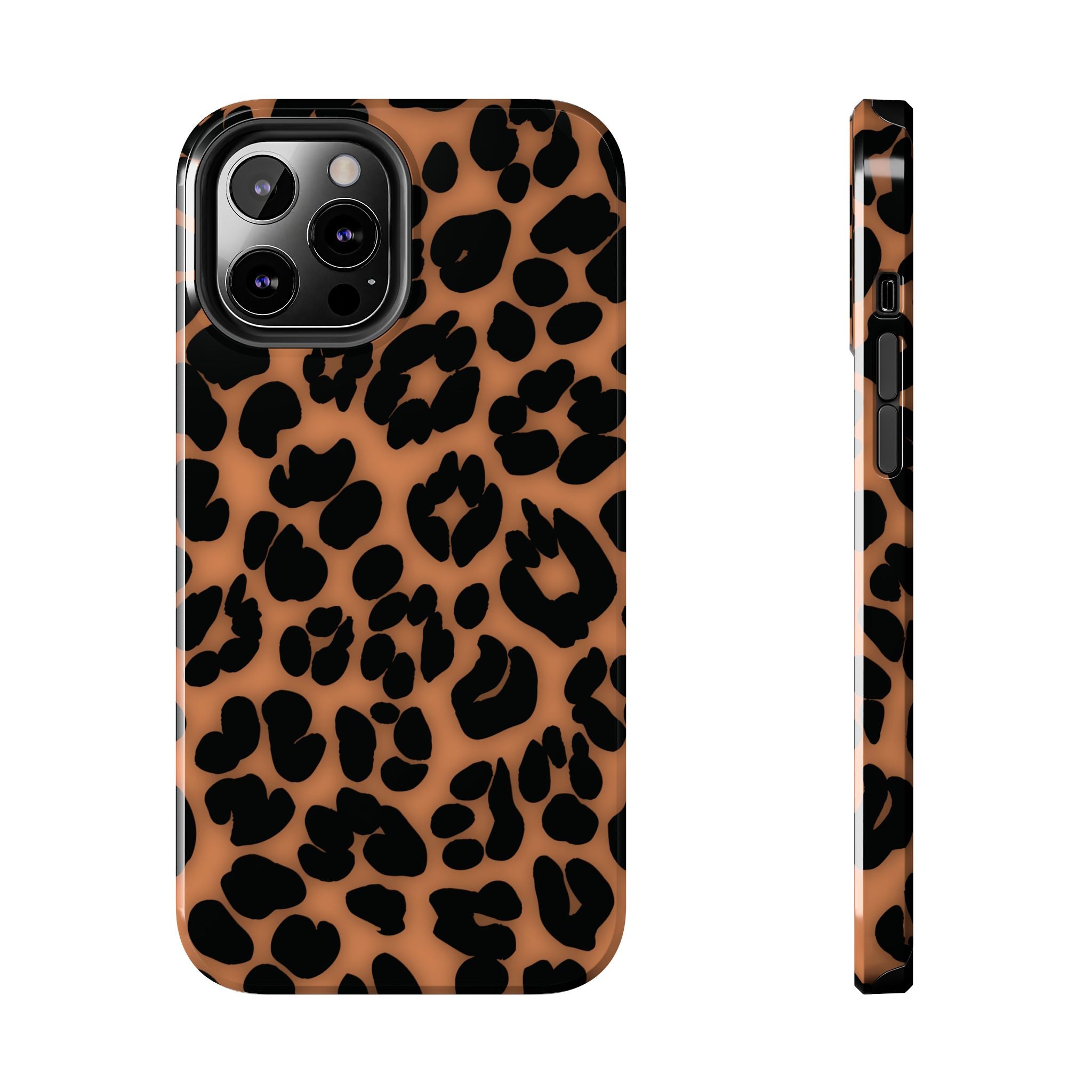 Amber Leopard Animal Print iPhone Case