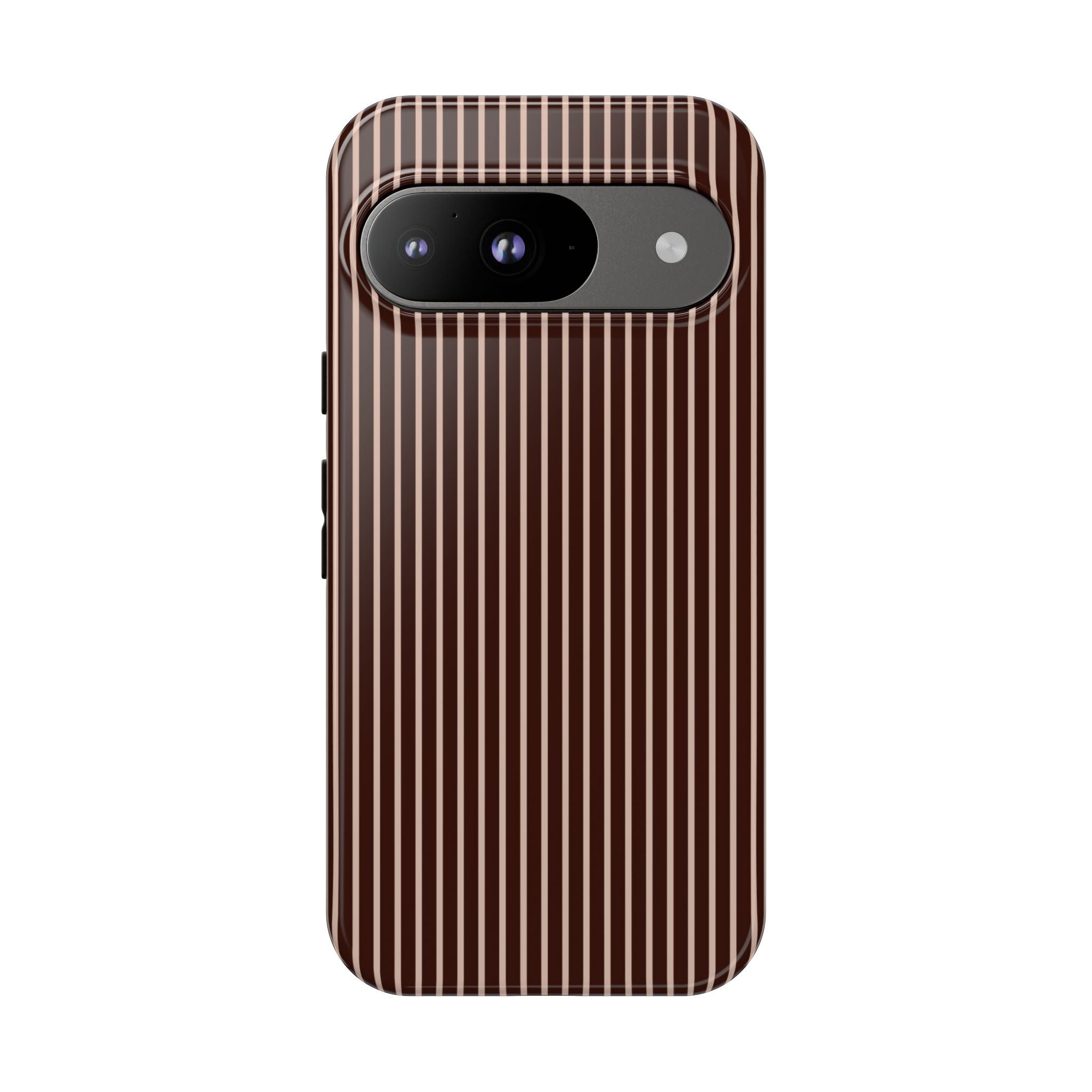 Cocoa Stripe Phone Case