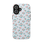 Baby Blue Floral iPhone Case