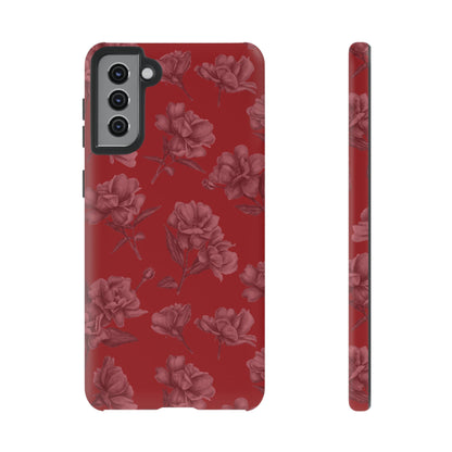 Roses Are Red | Red Floral Case