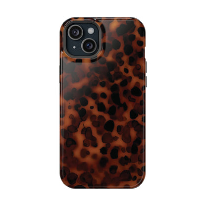 Shell Game | Dark Tortoise Print iPhone Case