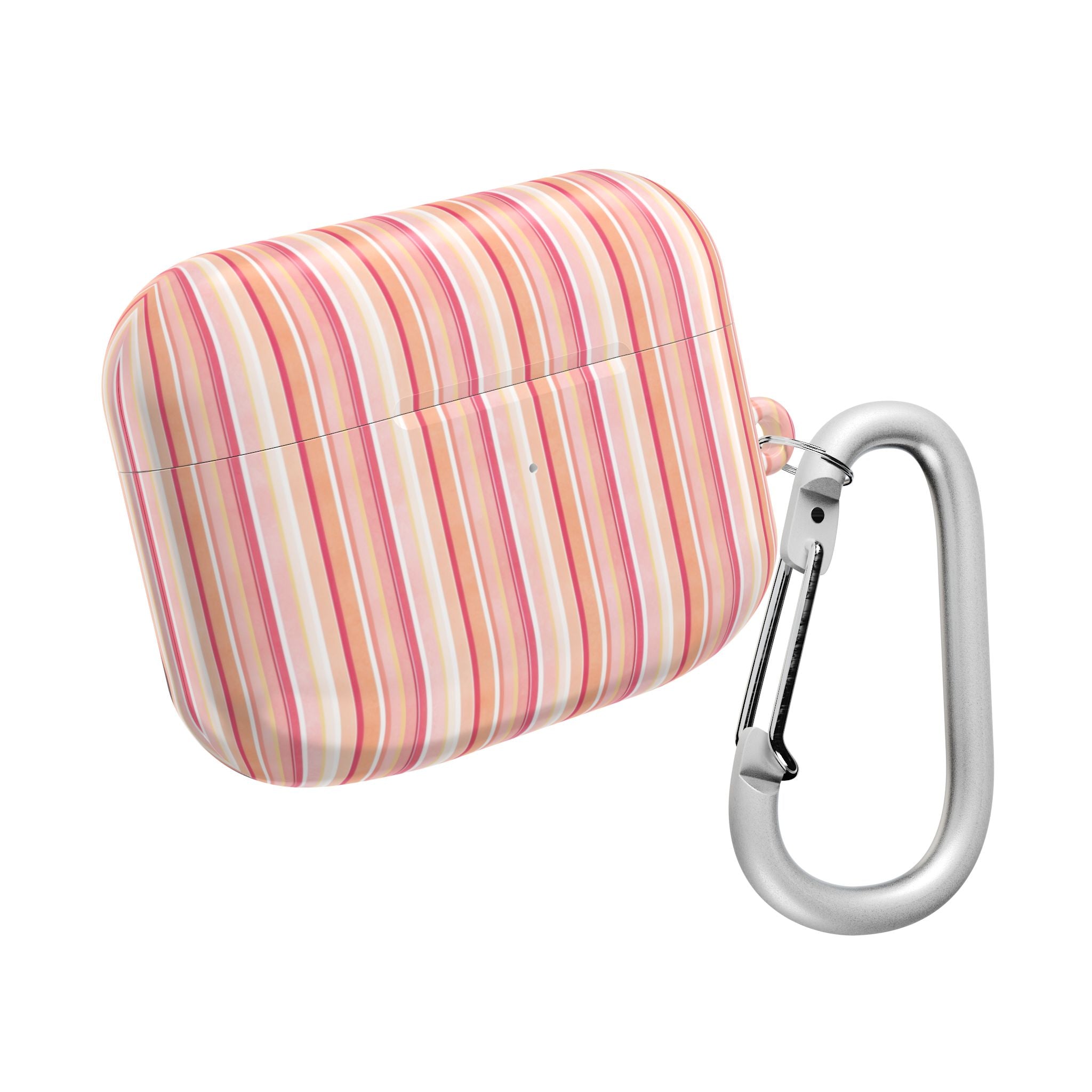 Cabana Stripe Pink AirPods Case