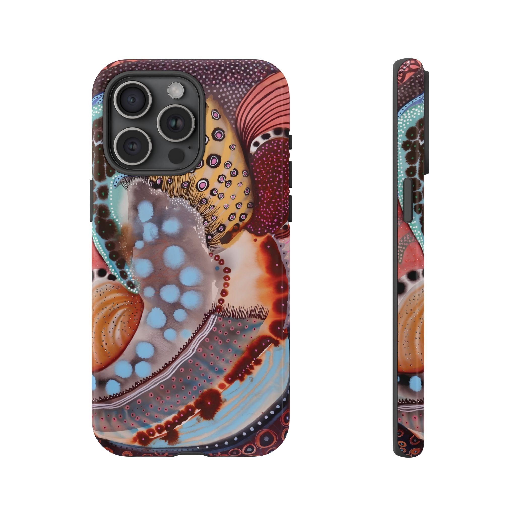 Ocean Echo | Abstract Sea Life iPhone Case