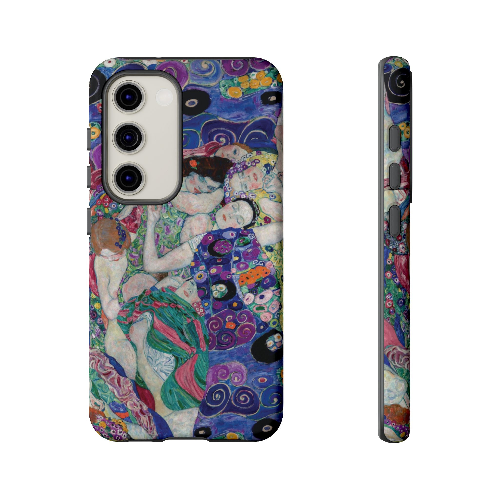 The Maiden Klimt Collage Galaxy Case