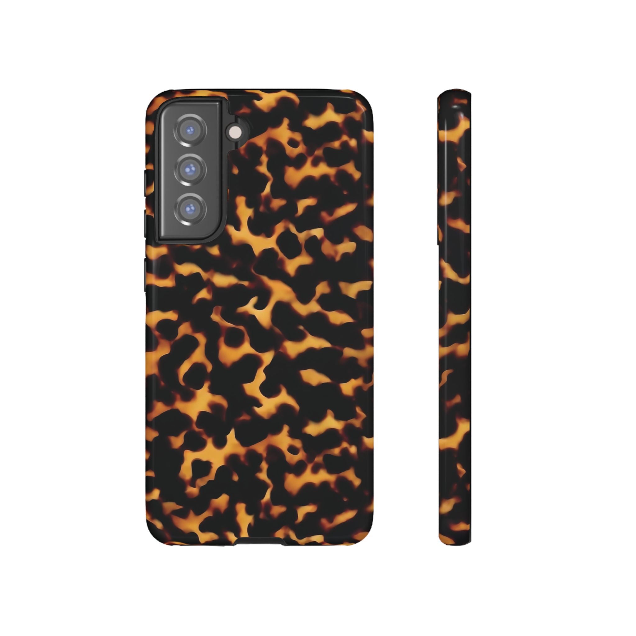 Tortie Tortoiseshell Print Galaxy Case