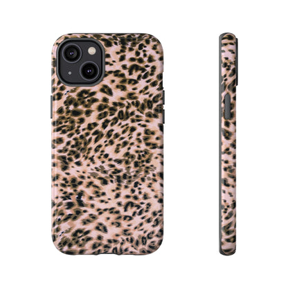 Flirt | Blush Leopard Print iPhone Case