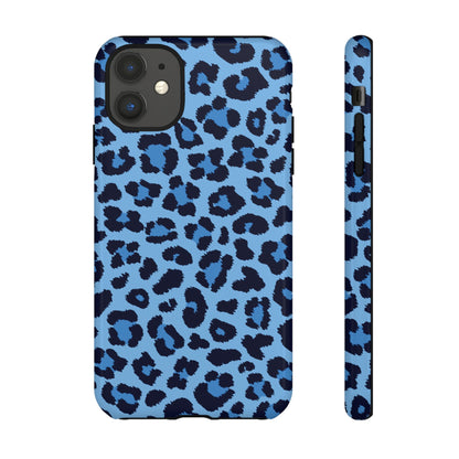 Blue Leopard | Bold Y2K Animal Print Case