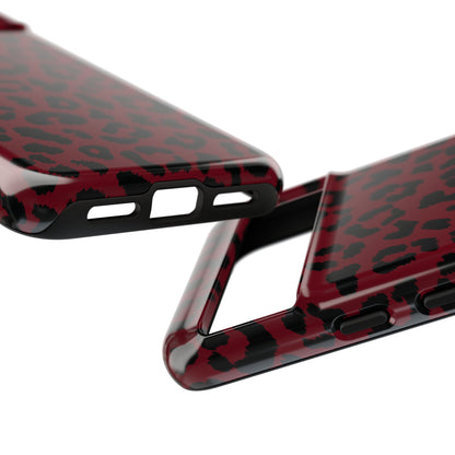 Funda Pixel con estampado de leopardo rojo Gone Wild