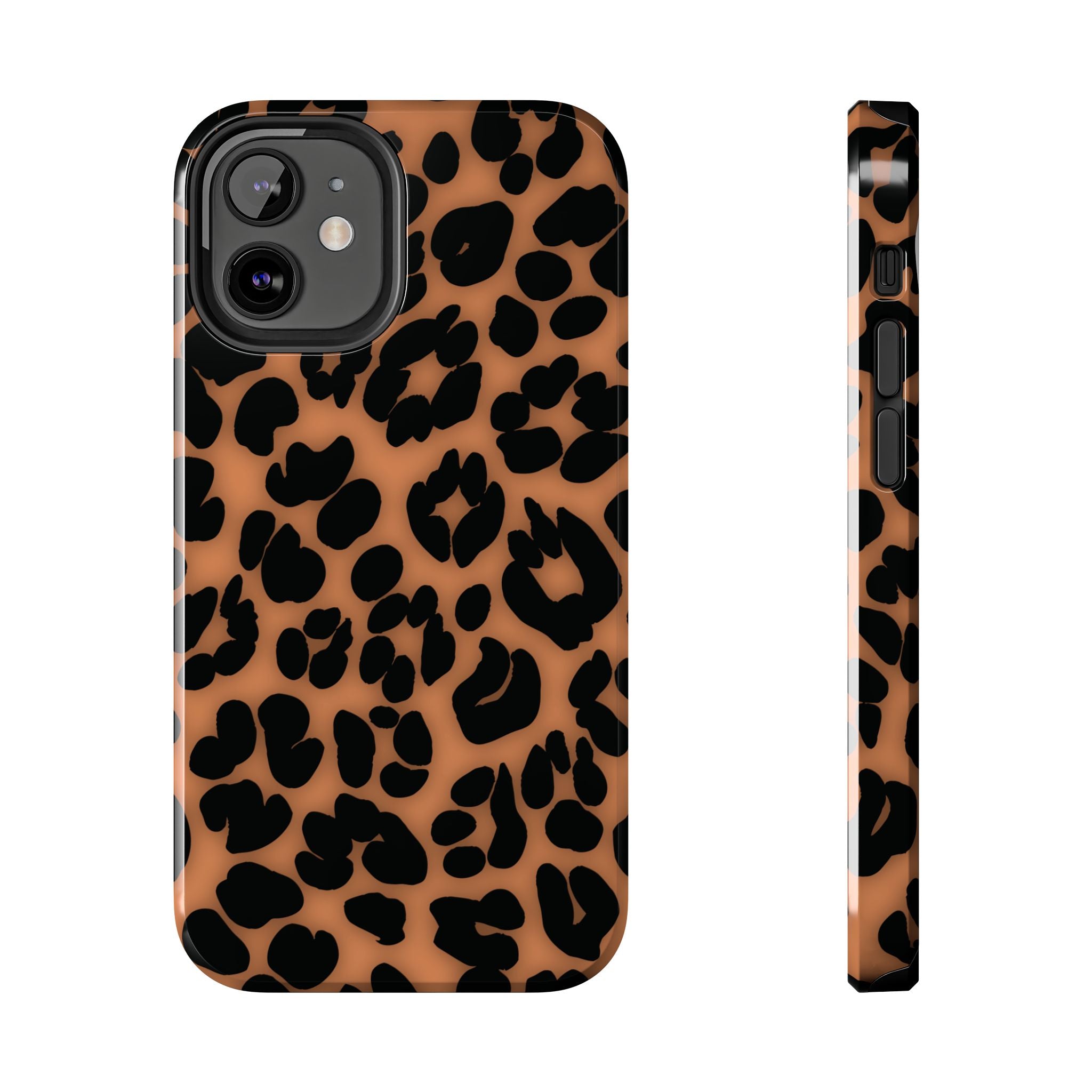 Amber Leopard Animal Print iPhone Case