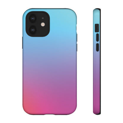 Beyond the Horizon | Blue-Pink Ombré Case