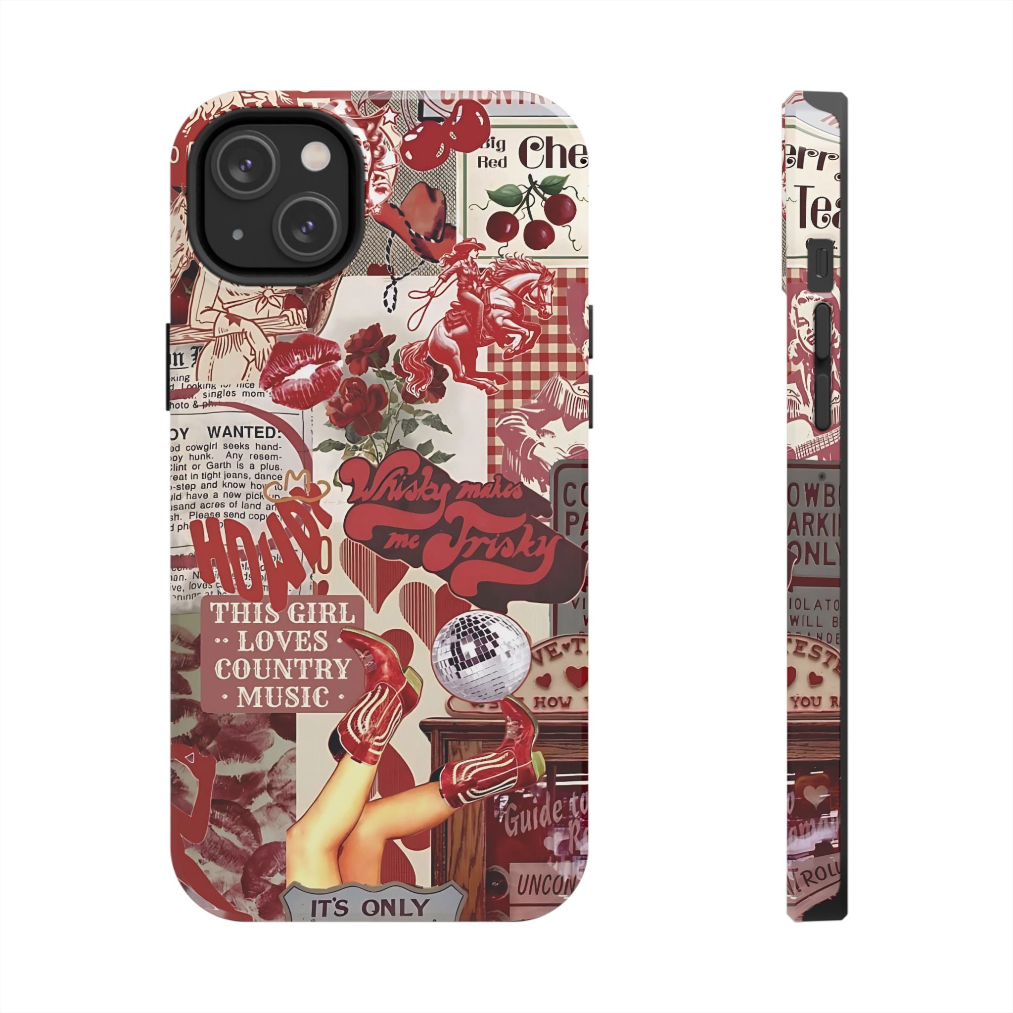 Cowgirl Glam Western iPhone Case