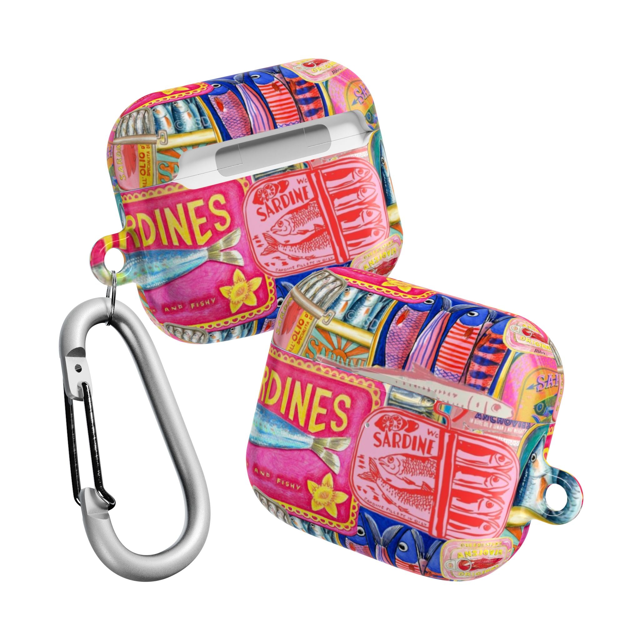 Sardines Collage AirPods Case