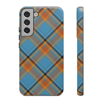 Cozy | Blue Plaid Case