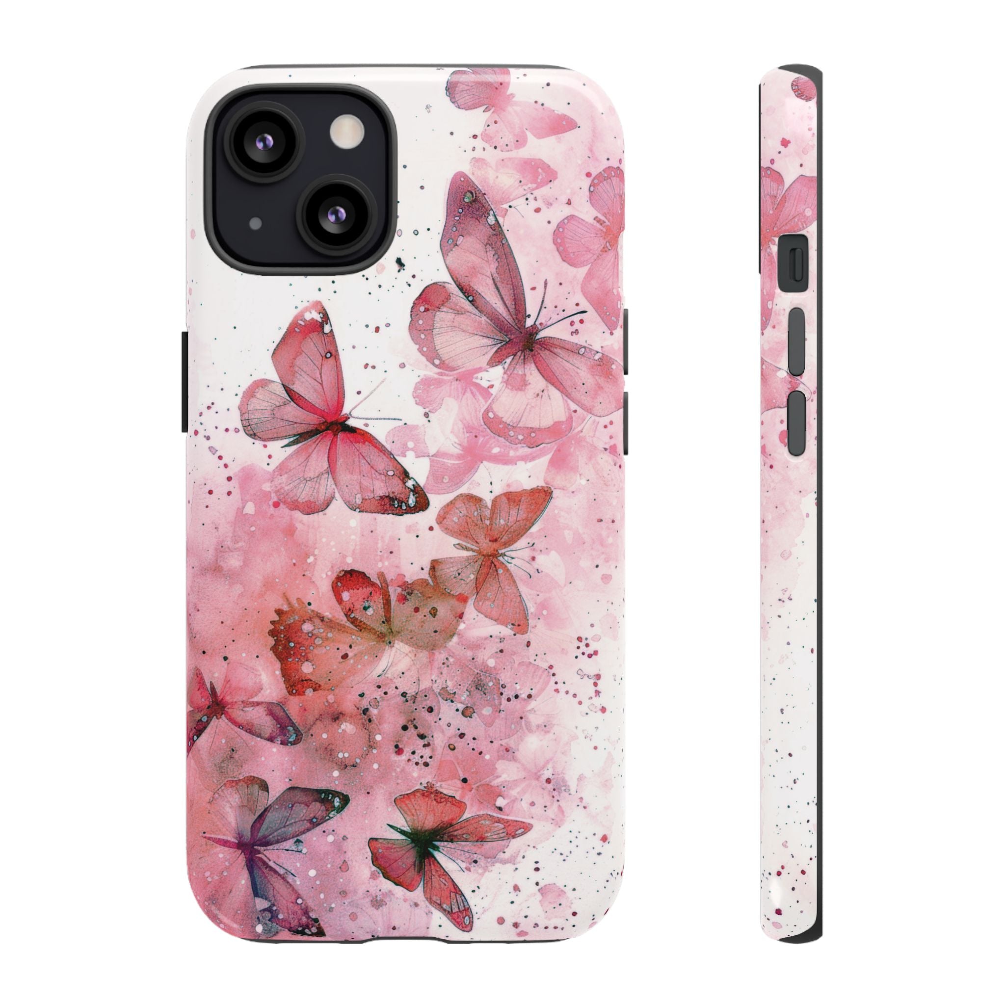Coque iPhone Free Spirit | Papillon aquarelle