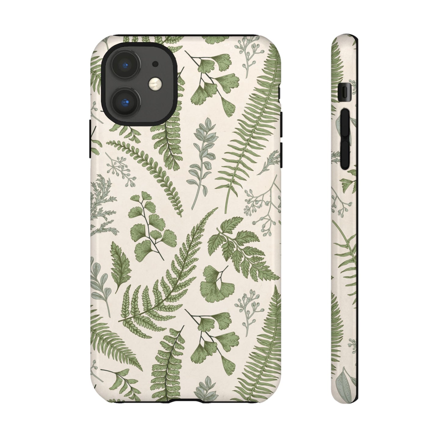 Vintage Botanical | Green Botanical Illustration Case