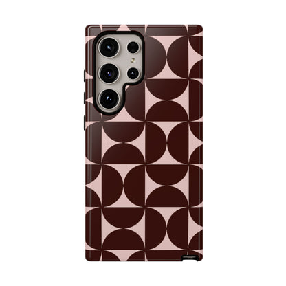 Mod Mood | Geometric Pattern Galaxy Case