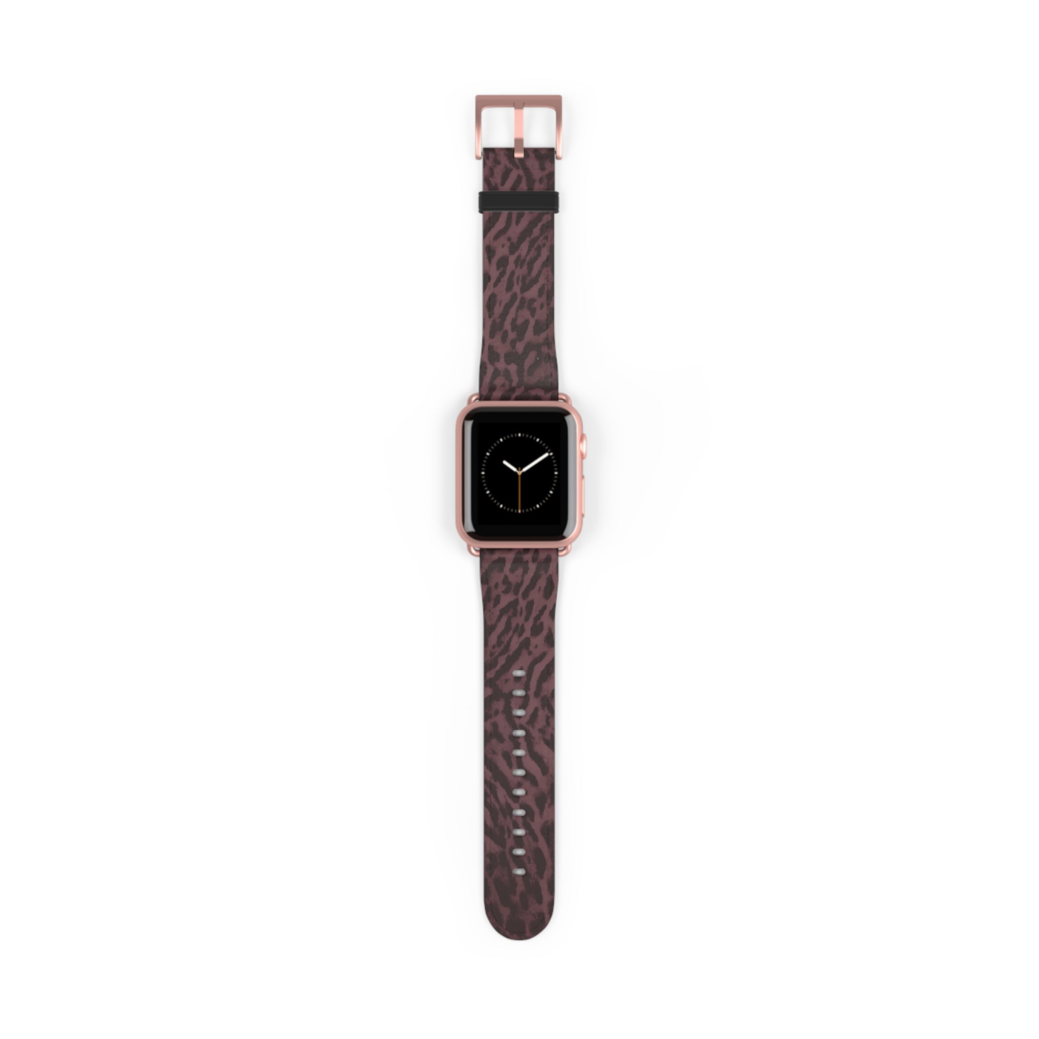 Purple Leopard Print Apple Watch Band