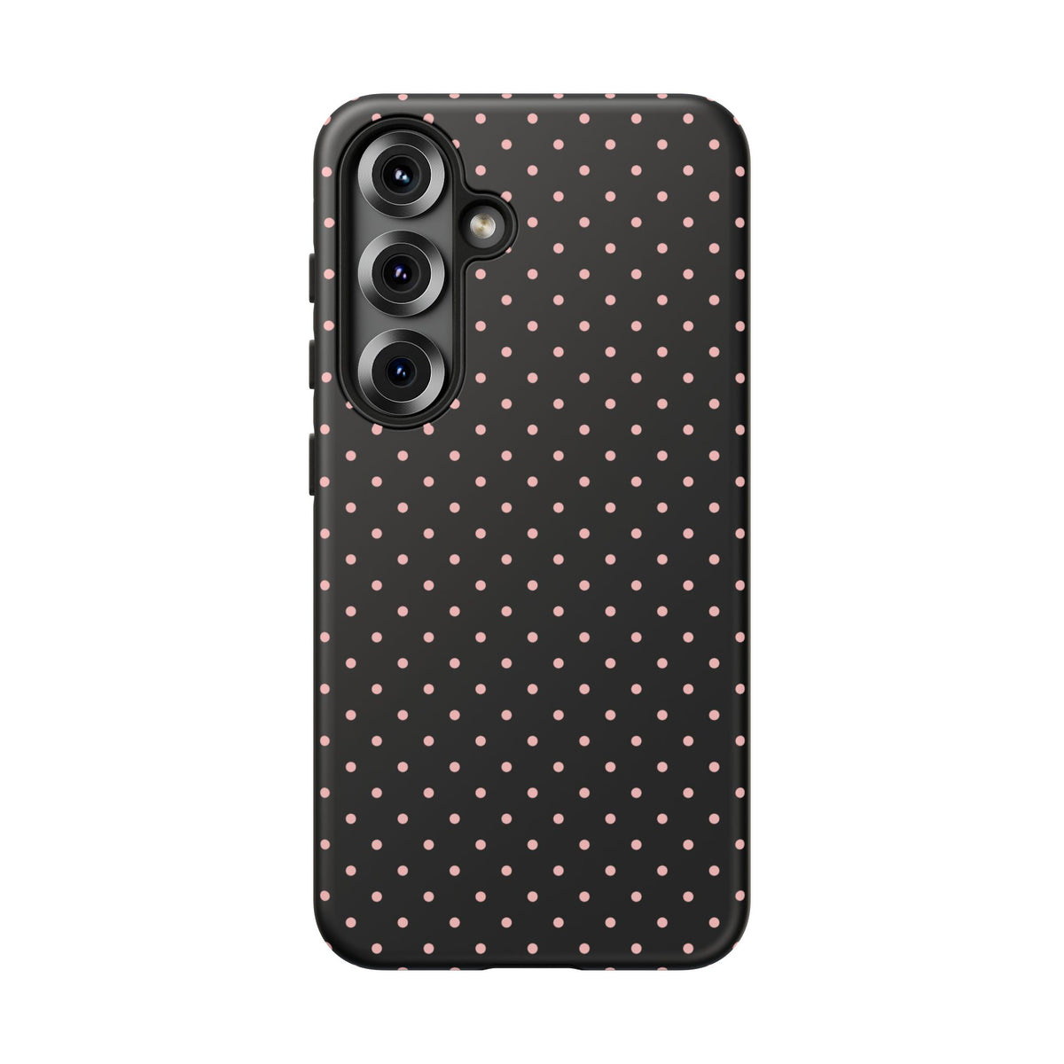 Polka Flirt | Pink & Black Polka Dot Galaxy Case