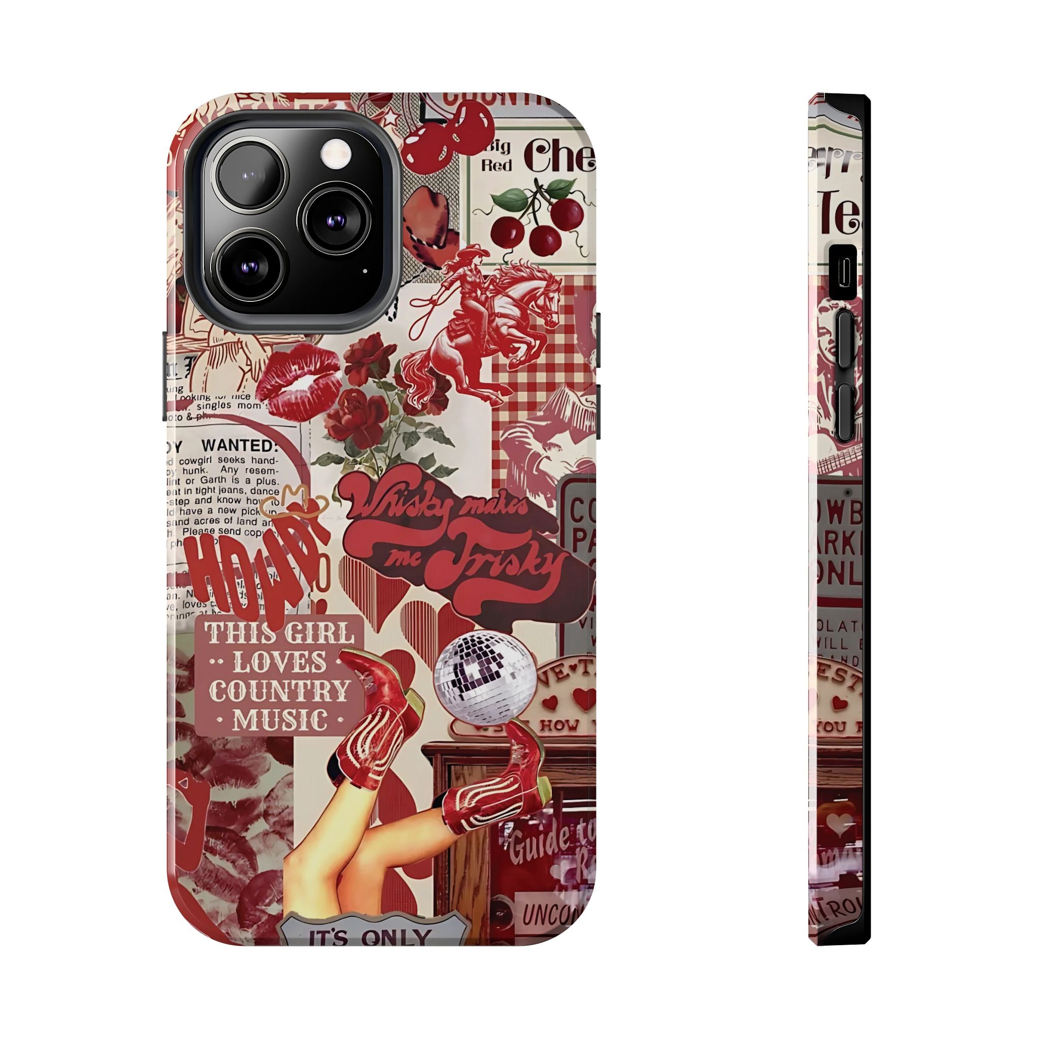 Cowgirl Glam Western iPhone Case