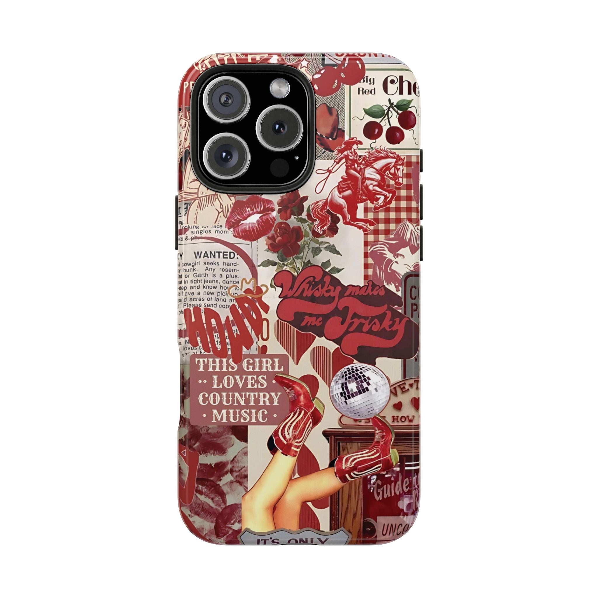 Cowgirl Glam Western iPhone Case