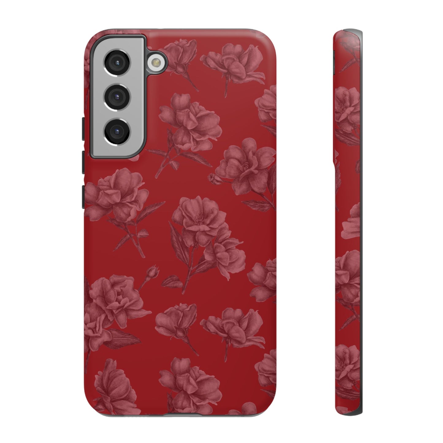 Roses Are Red | Red Floral Case