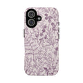 Plum Botanical MagSafe Case