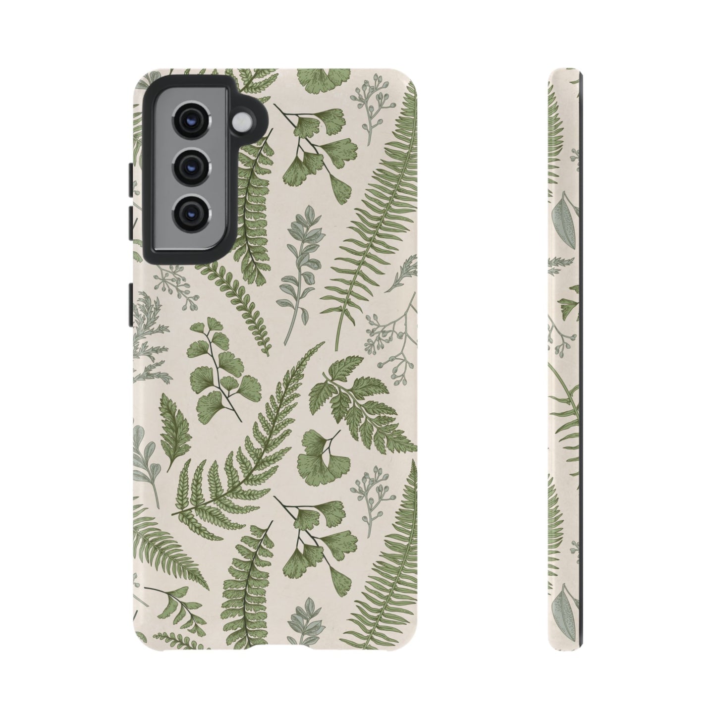 Vintage Botanical | Green Botanical Illustration Case