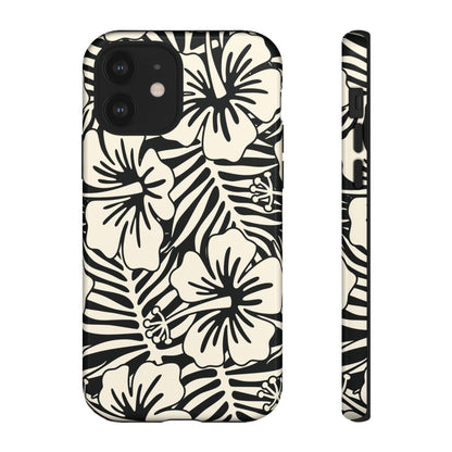 Funda para iPhone con estampado de flores tropicales de Island Girl