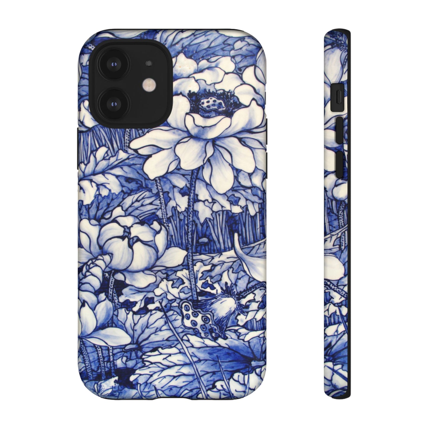 Delft Blue | Dutch Pottery Floral Print Case