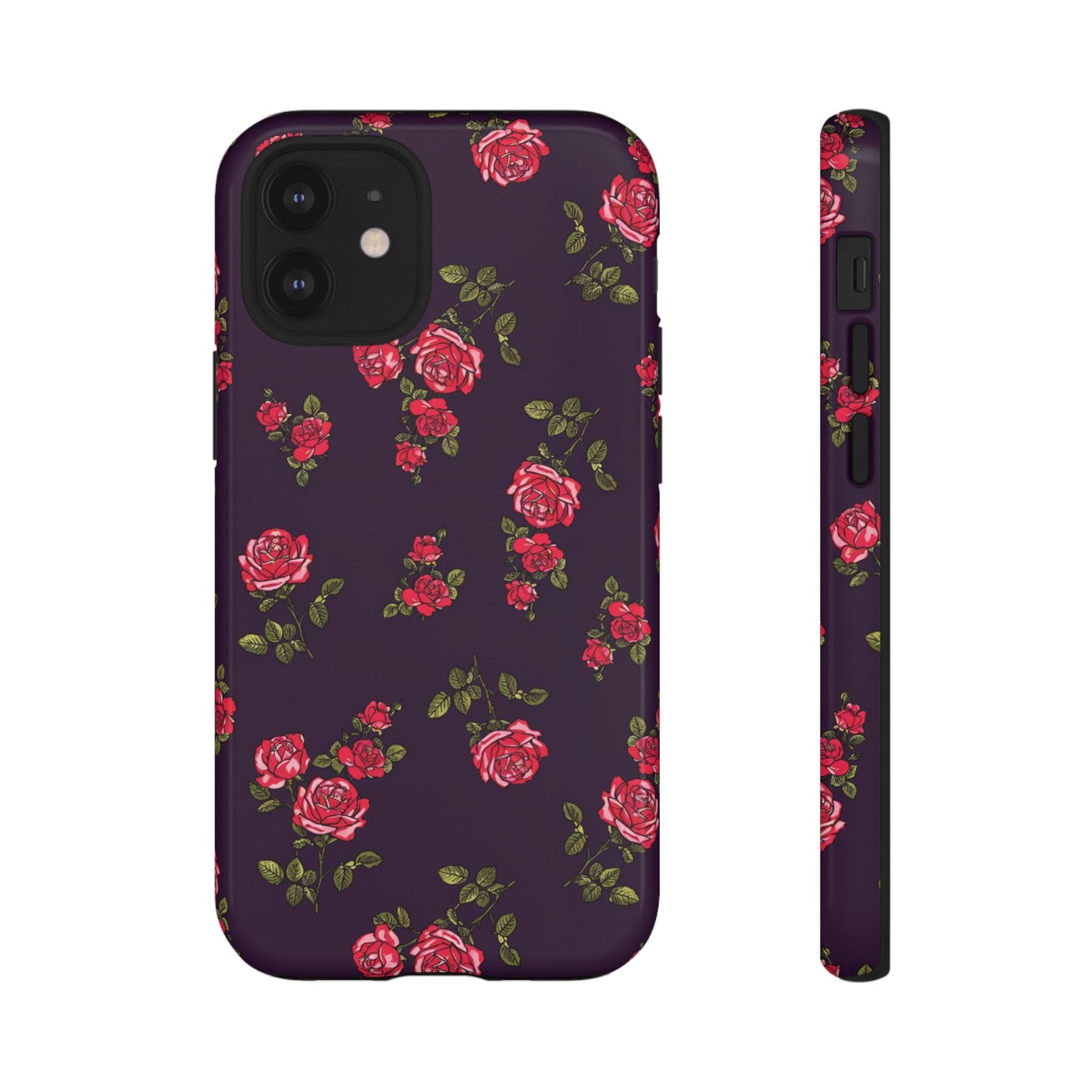 Enchanteur | Coque iPhone à motif floral indigo