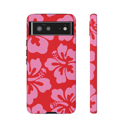 Aloha | Red Tropical Floral Case