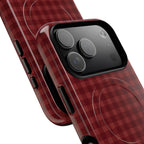 Bad Romance | Red Gingham MagSafe Case