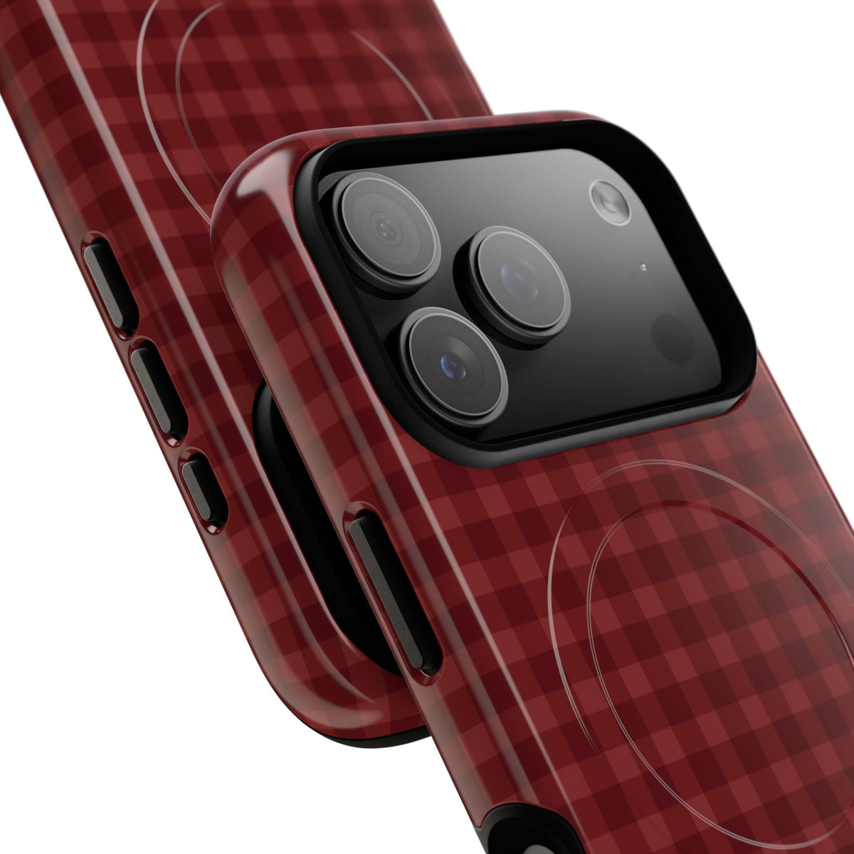 Bad Romance | Red Gingham MagSafe Case