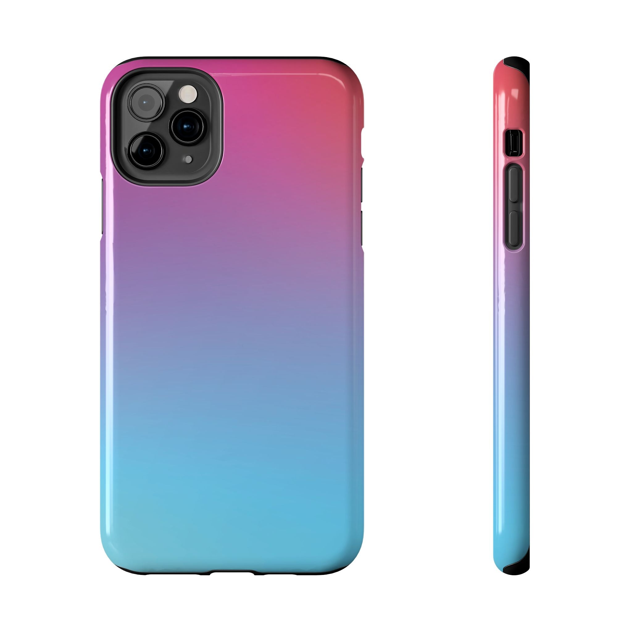 Into the Blue Gradient iPhone Case