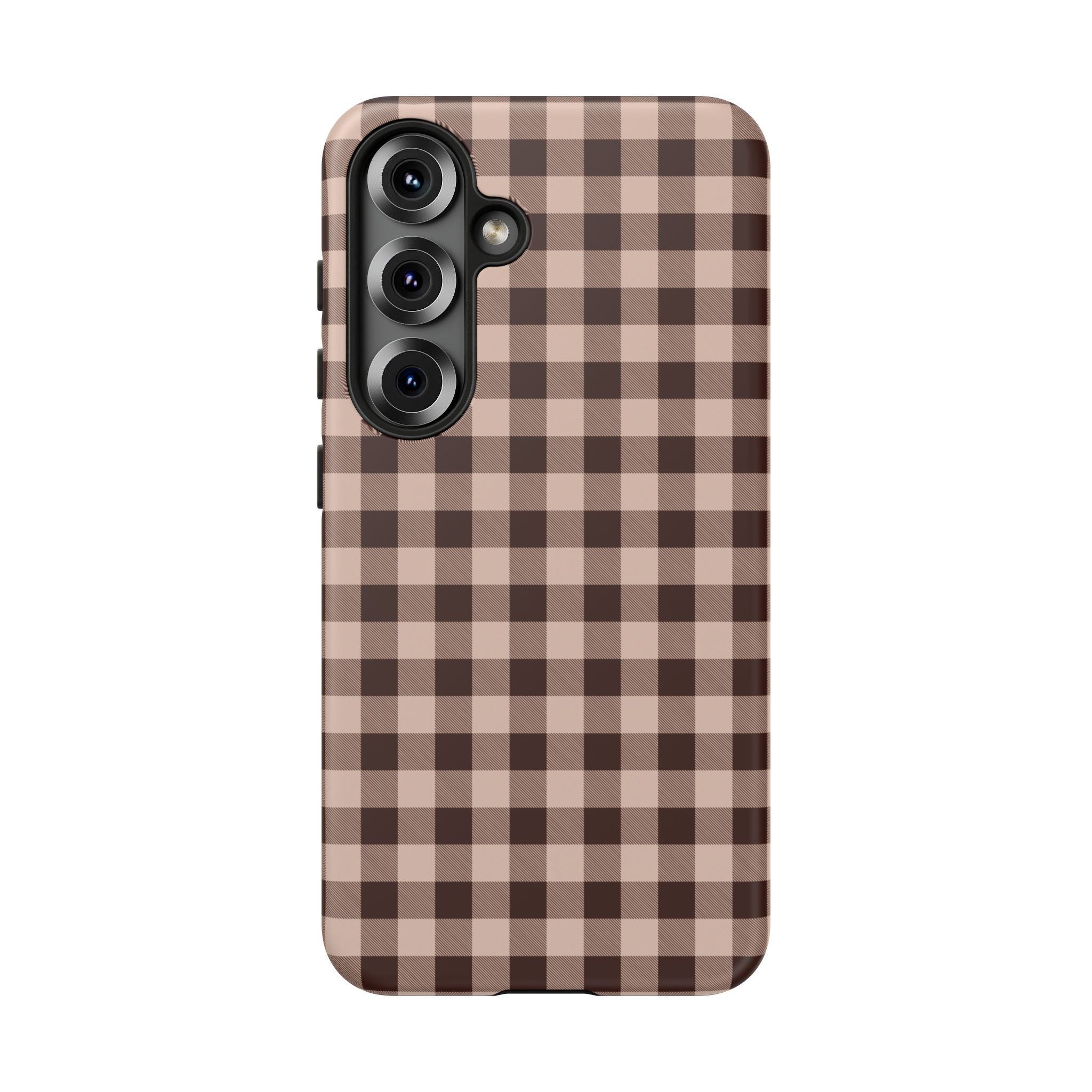 Latte Check Phone Case