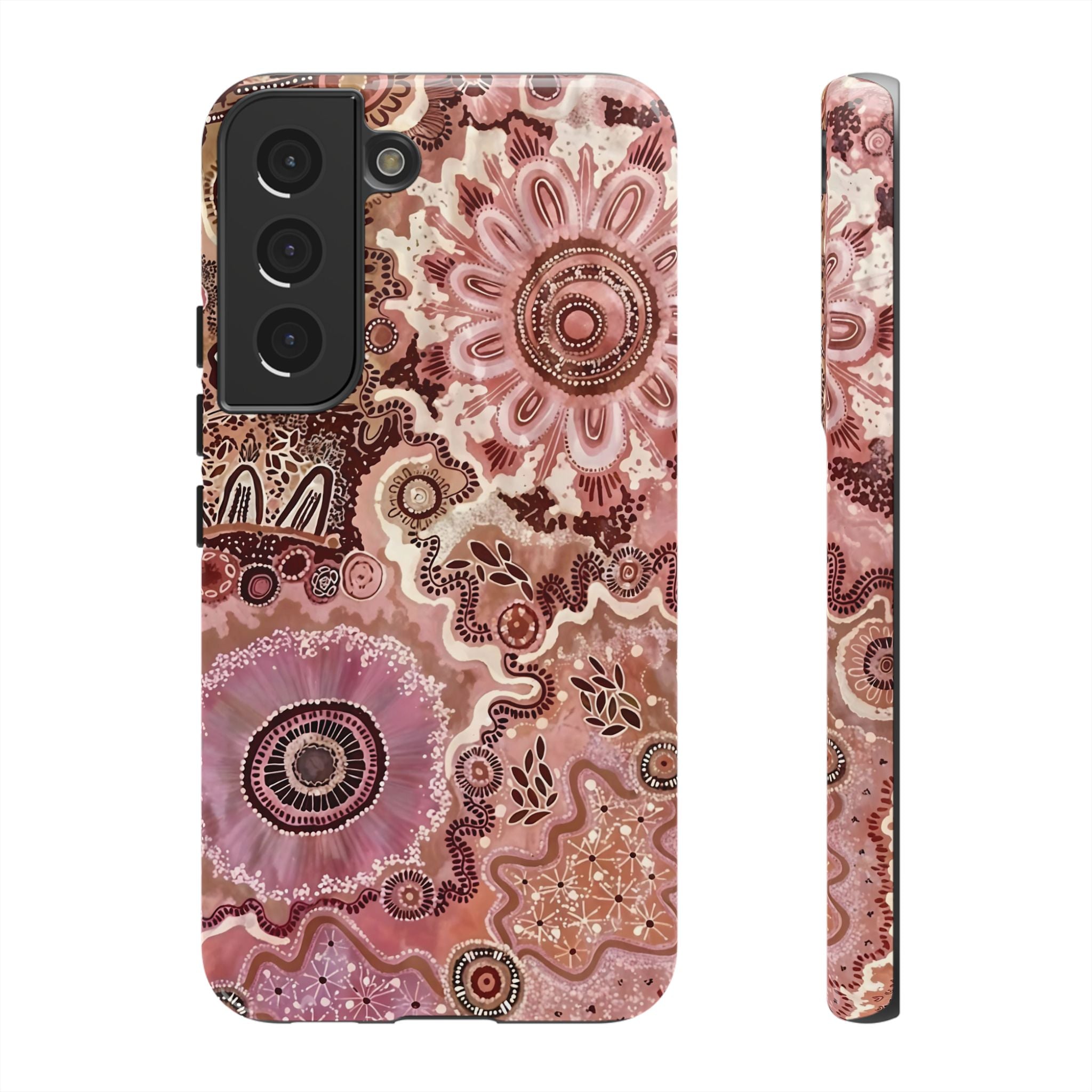 Eclectic Artsy Floral Galaxy Case