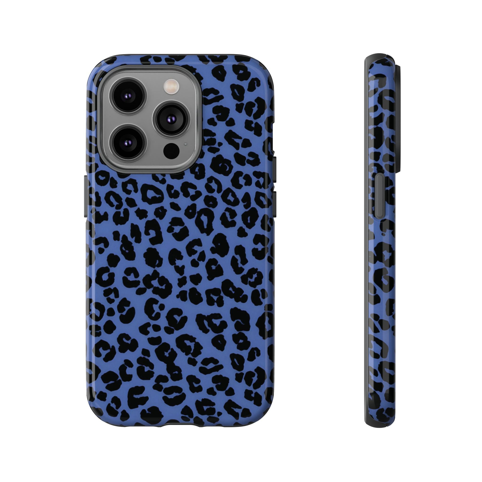 Blue Wild | Leopard iPhone Case