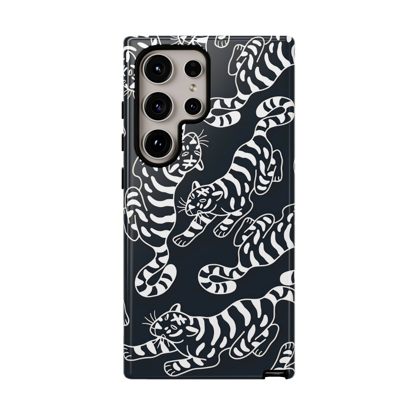 Tiger Tale | White Tiger Galaxy Case