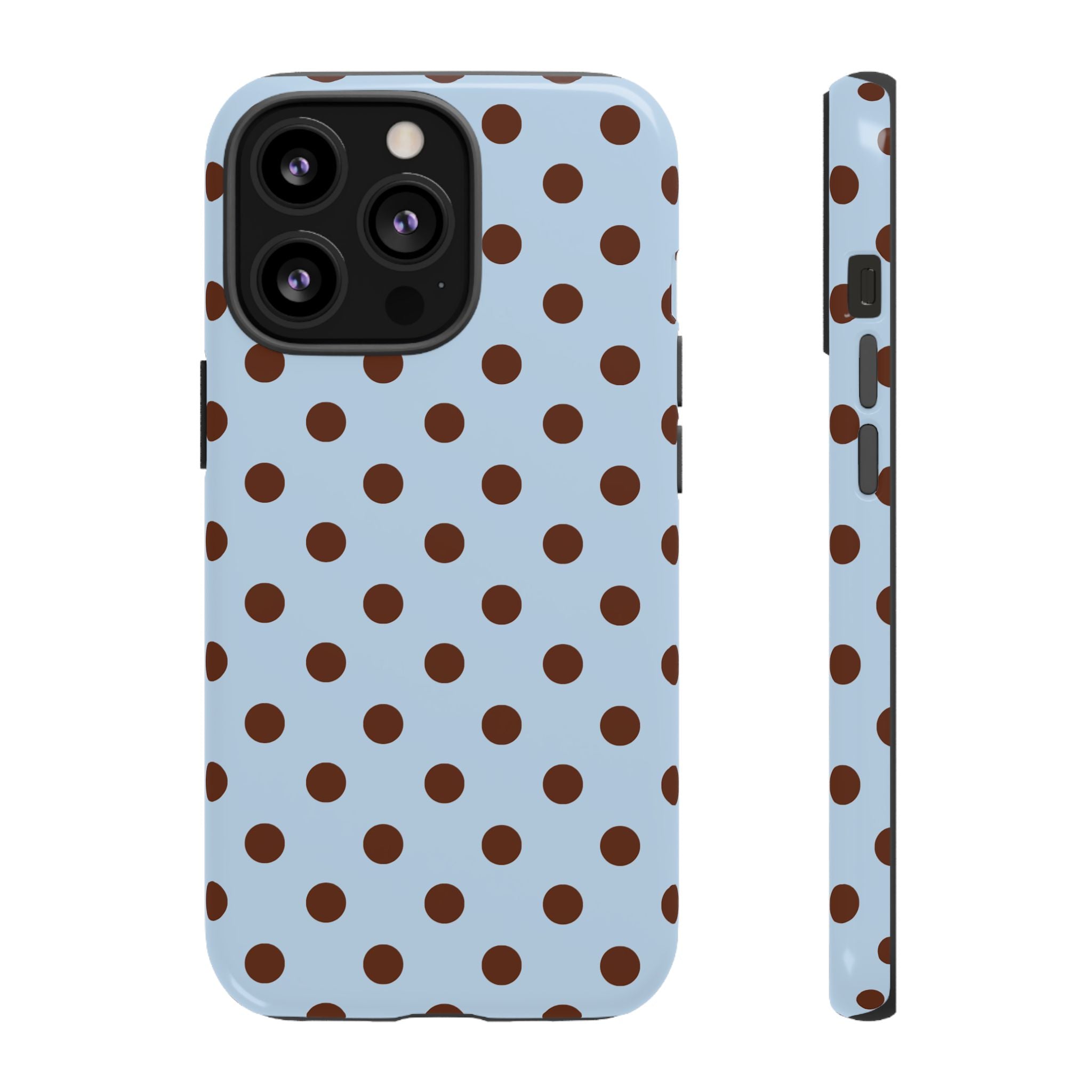 Mocha Dot iPhone Case