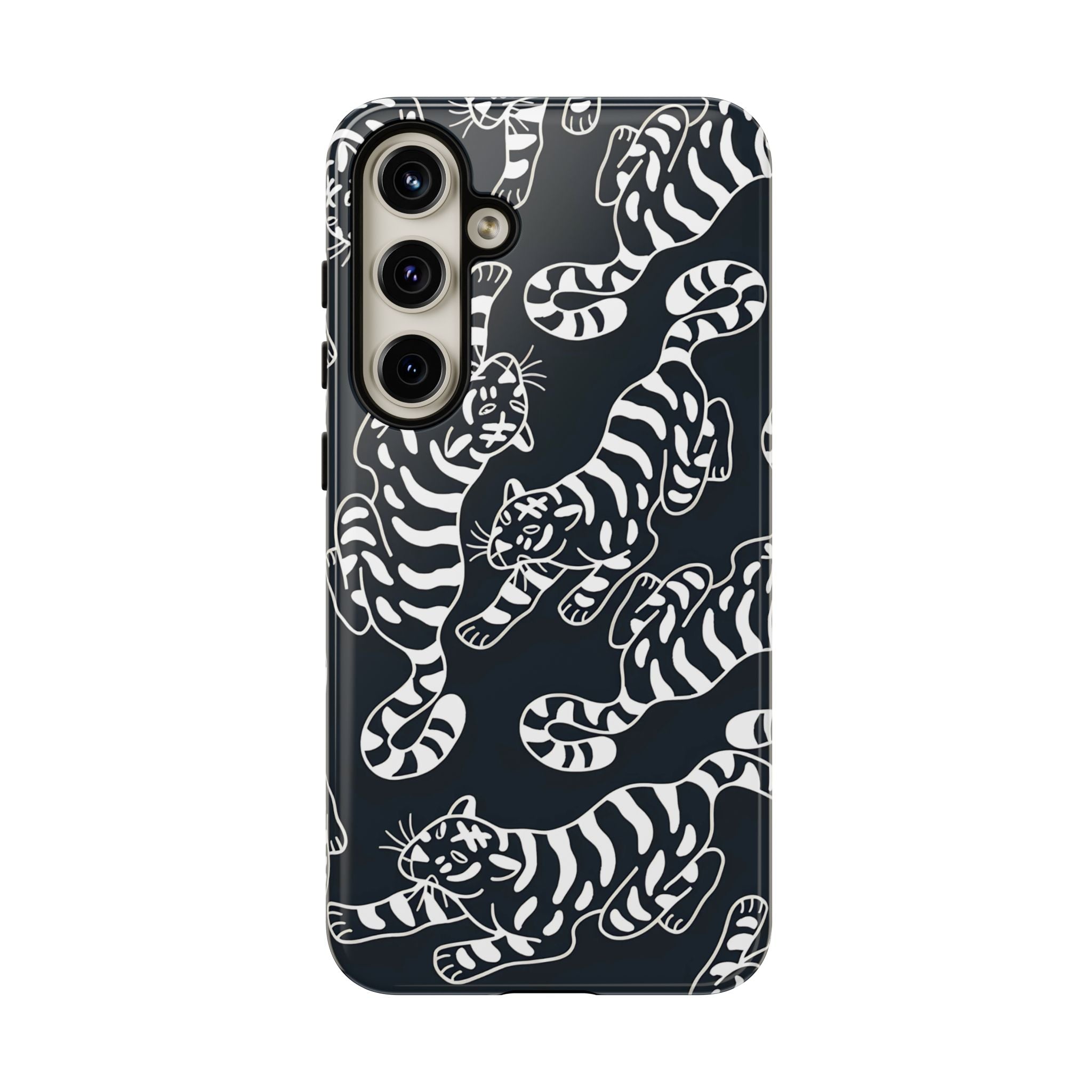 Tiger Tale White Tiger Galaxy Case